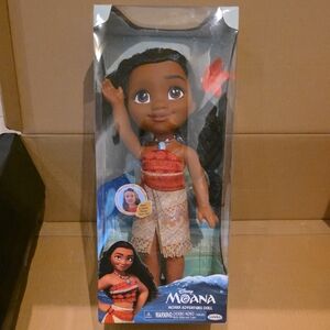 Disney Moana Doll with Red and Cream Outfit